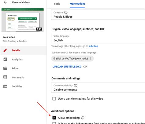 Embedding Youtube Videos In Eclass Powered By Kayako Help Desk Software