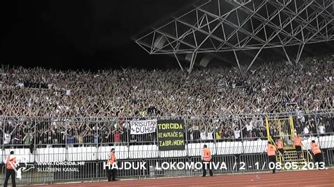 Torcida Split Hajduk Split Nk Lokomotiva Finale Kupa Youtube