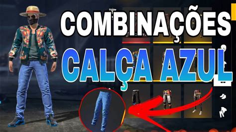 MELHORES COMBINAÇÕES DE ROUPAS NO FREE FIRE CALÇA MAMAMIA CALÇA