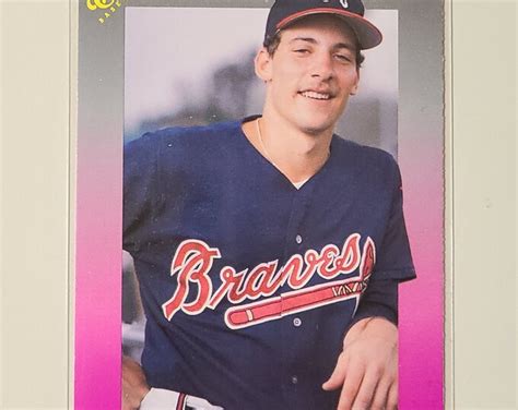 1989 Classic John Smoltz Rc Rookie Baseball Card Etsy