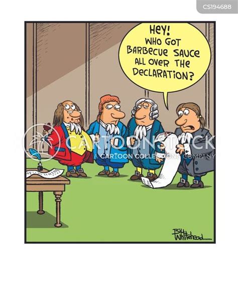 Founding Fathers Cartoons and Comics - funny pictures from CartoonStock