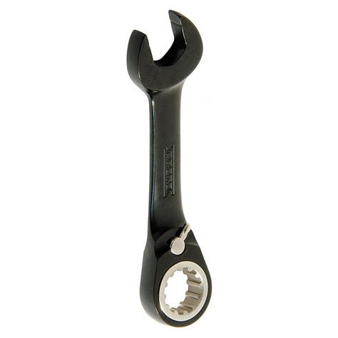 Proto Jscv08s Black Chrome Combo Stubby Reverse Ratcheting Wrench 14