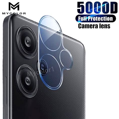 Full Cover Clear Tempered Glass Camera Lens Protector For Redmi 13c 12 12c 11a 10 10c 9t A2 A1