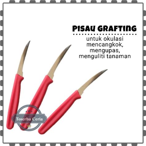 Jual Pisau Grafting Cangkok Stek Okulasi Shopee Indonesia