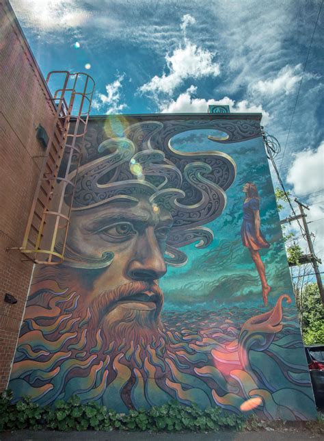 Festival Inspire 3 Mural Art in Moncton, New Brunswick