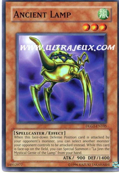 Carte Yu Gi Oh Ancient Lamp Dlg1 En105