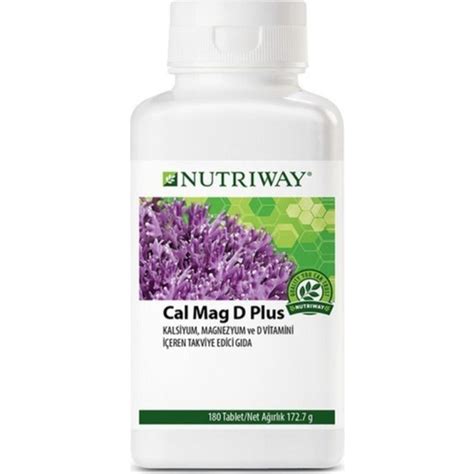 Nutri Amway Calcium Magnesium D Plus Nutr Way Tablet Fiyat