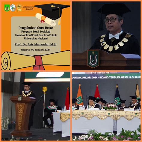 Selamat Sukses Kepada Prof Dr Aris Munandar M Si Atas Diraihnya