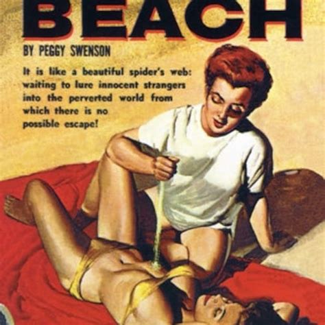 S Lesbian Pulp Queer Beach Pb Book Cover Art A Poster Etsy New