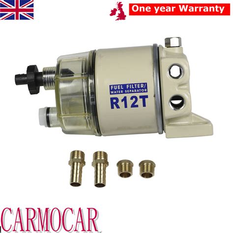 Oil Fuel Filter Water Separator Diesels Engine R12t For Racor 140r 120at S3240 Ebay