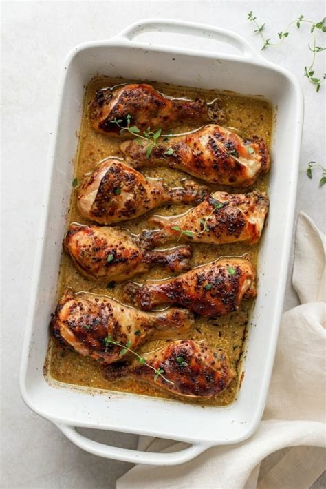 Slow Cooker Chicken Drumsticks Honey Mustard