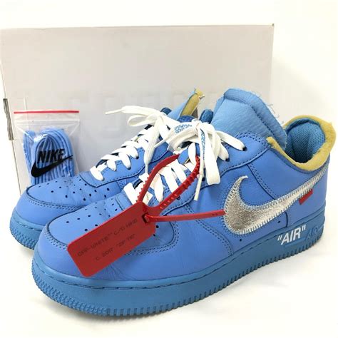 【やや傷や汚れあり】1円 Nike Air Force 1 07 Virgil Low Off White Us85 265cm