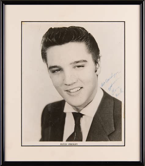 Elvis Presley Signed Photograph - Obtained in Alpine, Texas, on
