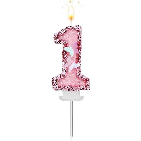 Amazon 3 X 2 Inch Birthday Number Candles Glitter Number Candles