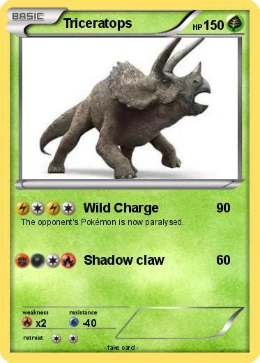 Pokémon Triceratops 192 192 - Wild Charge - My Pokemon Card