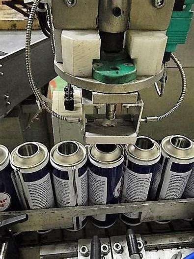 Used Pamasol Macromat Aerosol Filling Line For Sale In Worminghall