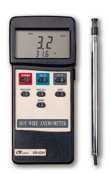 Lutron AM Hot Wire Anemometer At Piece Lutron Airflow Meter In Indore ID