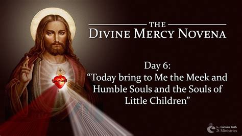 The Catholic Defender The Chaplet Of The Divine Mercy Novena Sixth Day