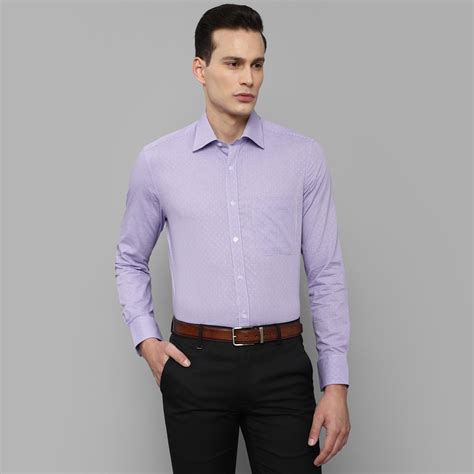 Buy Louis Philippe Men Checked Full Sleeves Regular Fit Formal Shirt