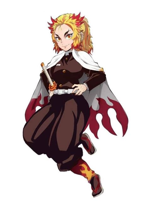 Rengoku Kyojuro Genderbend Png♡ Personajes Dibujos Animados Bonitos