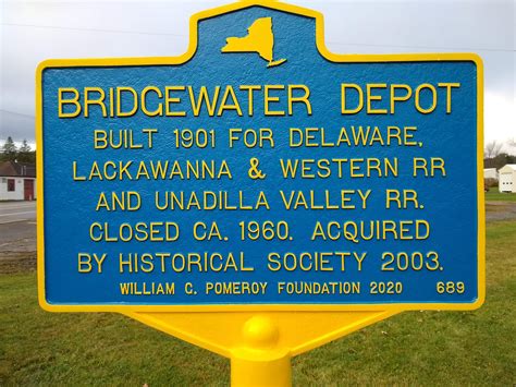 BRIDGEWATER DEPOT | William G. Pomeroy Foundation