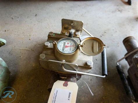 Neptune Water Meter With Backflow Preventer Roller Auctions