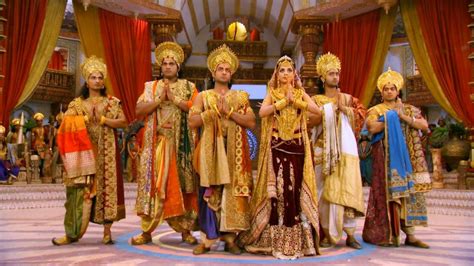 Draupadi and Pandavas. Mahabharata TV series 2013 | Tv series to watch ...