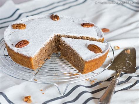 Gâteau fondant aux noix Fiche recette avec photos Meilleur du Chef