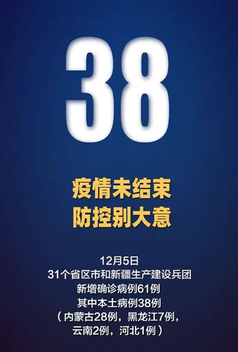 12月5日31省区市新增本土确诊38例在4省份 上海本地宝