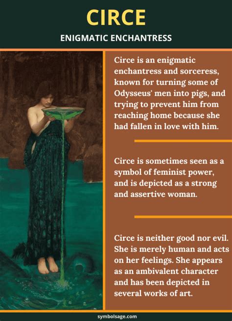 Odysseus And Circe A Tale Of Enchantment And Redemption Symbol Sage