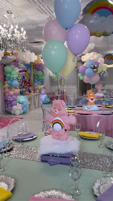 Care Bears Diaper Cake Care Bears Baby Shower Centerpiece Etsy Artofit