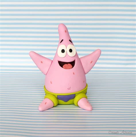 Patrick Star Tutorial Polymer Clay Animals Cute Polymer Clay Polymer