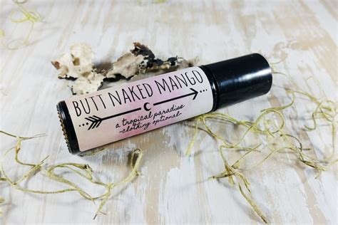 Perfume Oil Roll On Fragrance Butt Naked Oil Butt Naked Etsy