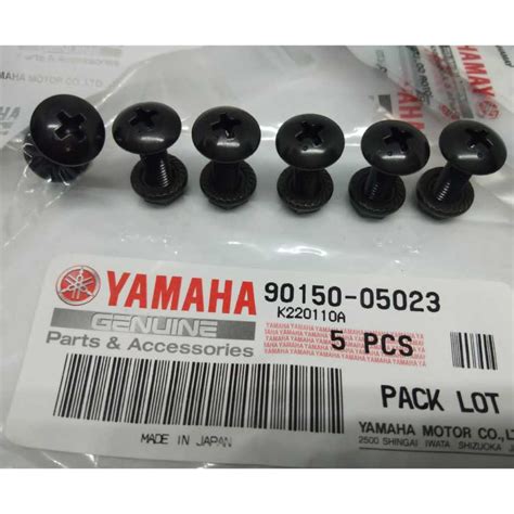 YAMAHA RXZ CATALYZER SET SKRU NUT WASHER VISOR SET SKRU VISOR CATAL