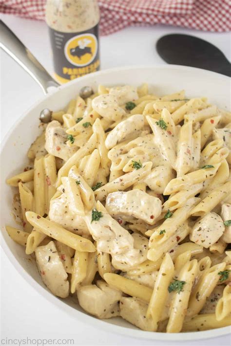 Parmesan Garlic Chicken Pasta Cincyshopper