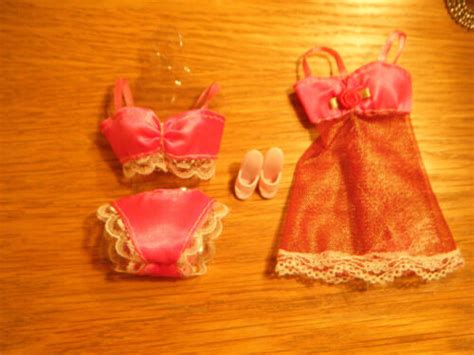 Doll S Size Clothing Sexy Lace Lingerie Underwear Bra Knickers Baby Doll Set Ebay Uk