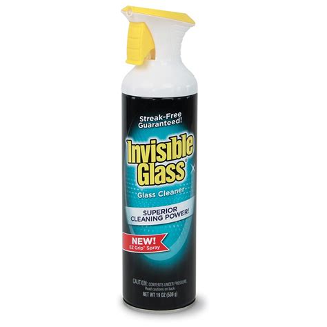 Stoner 19 Oz Ez Grip Invisible Glass Aerosol Spray 91160 The Home Depot