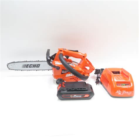 Echo Dcs 2500t Eforce X Series 56v 12 Bar Electric Top Handle Chainsaw