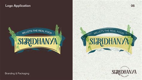 SIRIDHANYA MILLETS- Branding and Packaging Design on Behance