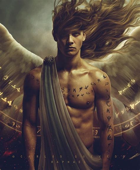 R A P H A E L Male Angel Archangels Photo Manipulation