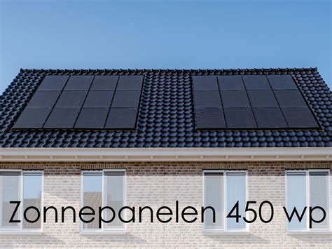 Zonnepanelen 450 Wp Hoog Piekvermogen Hogere Energie Efficiëntie