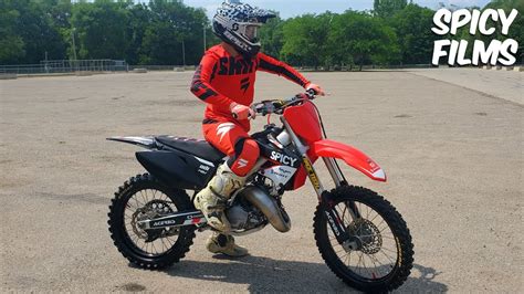 One Final Ride On My Cr125 Youtube