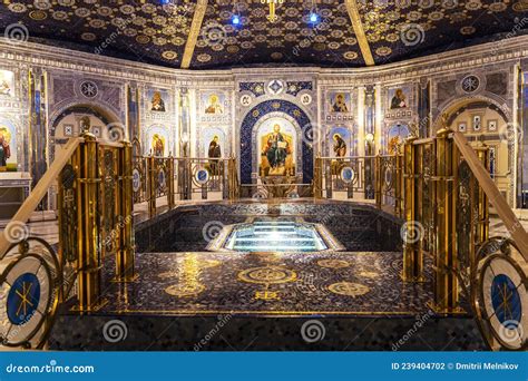 Main Cathedral Of The Russian Armed Forces Interior Of The Main Church