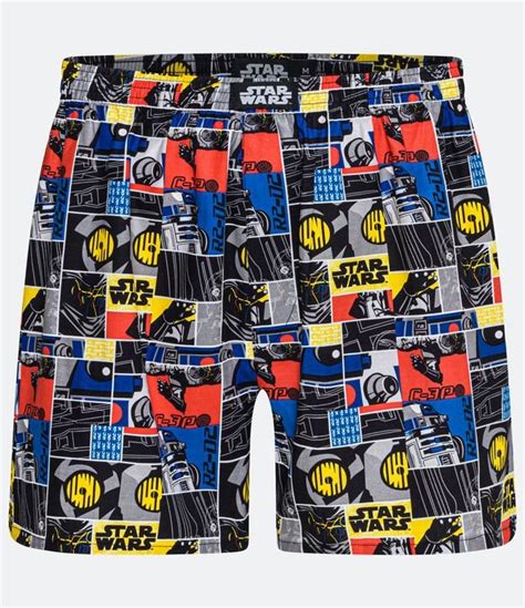 Cueca Samba Canção Estampa Star Wars R2 D2 Sortido