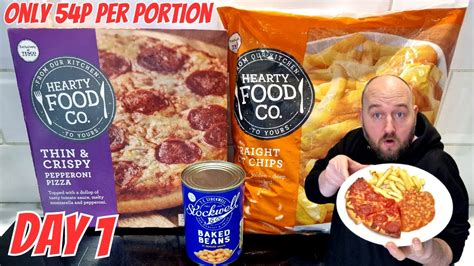 Only P Pizza Chips Beans Hearty Food Company Mini Series