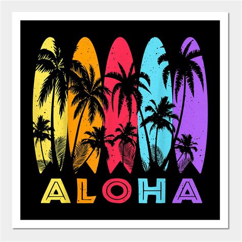 Aloha Hawaii Hawaiian Island Vintage 1980s By Ngo Dinh Vu In 2023