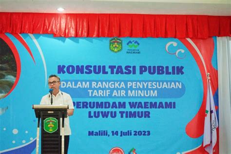 Tarif Air Perumdam Waemami Lutim Terendah Di Sulsel Koranseruya