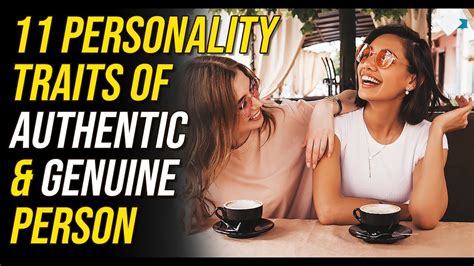 11 Personality Traits Of Authentic And Genuine Person Youtube