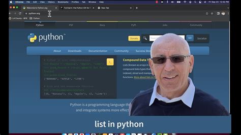 Learn Python For Beginners List In Python How To Create A Class In