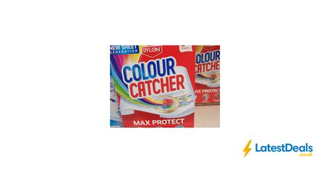 Dylon Colour Catcher Max Protect 24 Sheets 24pk £220 At Asda